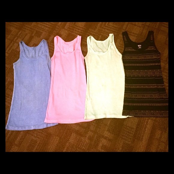 Tops - Bundle of 4 Medium Tank Tops